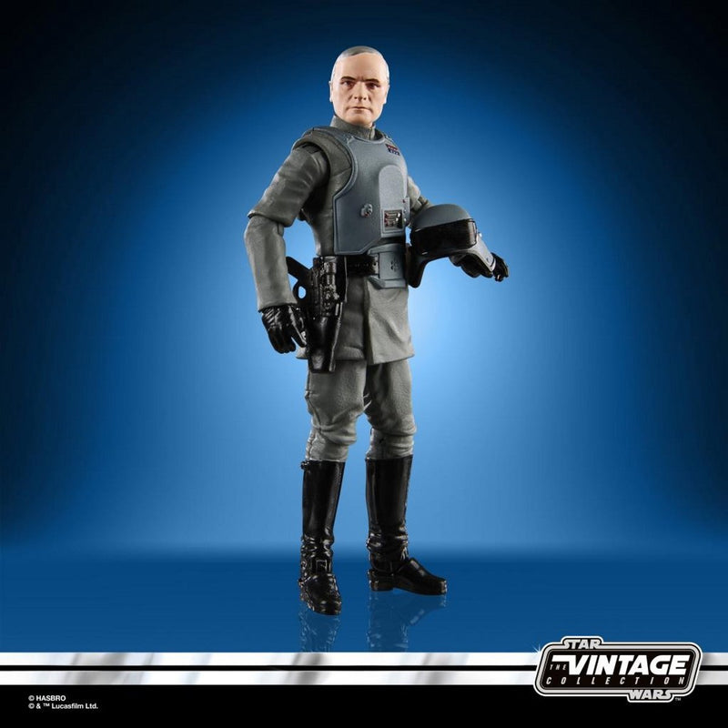 Hasbro star wars - generale veers (at-at) - figura collezione vintage 10 cm