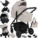 Lionelo amber plus 3 en 1 - cochecito - cuna de viaje - silla de coche - ventilación XXL
