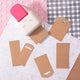 Vaessen creative pons - 3 in 1 label pons - 3,8 - 5 - 6,4 cm - hangtags - roze ivoor