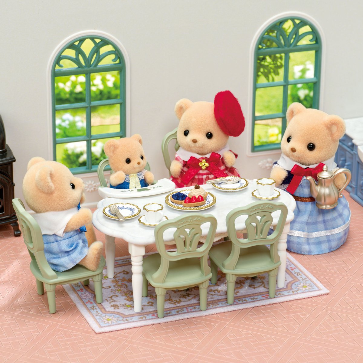 Sylvanian Families 5867 elegante set da pranzo