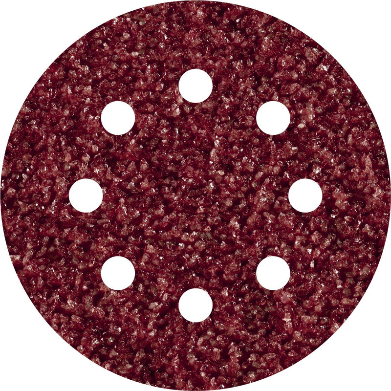 Wolfcraft - carta vetrata grana 40 - 115 mm - 25 pezzi - per levigatrici - attacco in velcro - 2269100