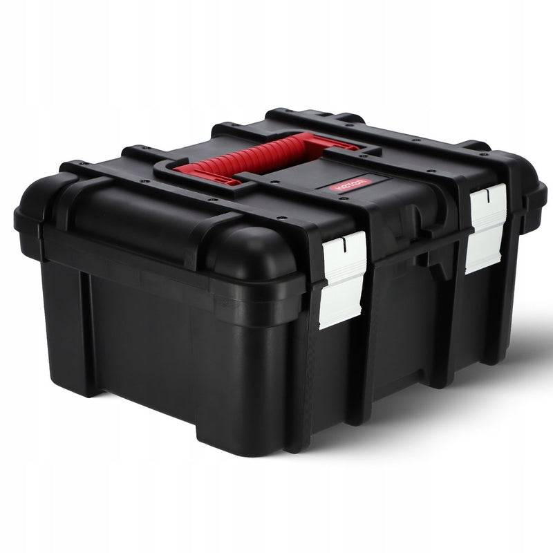 Caja de herramientas ancha Keter - 16 pulgadas - 41,9x32,7x20,5cm - negro