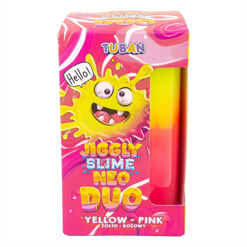 Kit artigianale tuban jiggly slime | giallo rosa