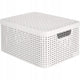 Curver style serie - opbergbox met deksel - 18l - lichtgrijs