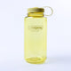 Nalgene - botella de boca ancha - botella para beber - botella de agua - a prueba de fugas - 1000 ml - sin bpa - sustentable - mantequilla