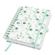 Sigel spiraal notitieboek a5 - jolie - hardcover - 240 pagina's - blanco - 120 grams papier - eucalyptus day - si-jn656