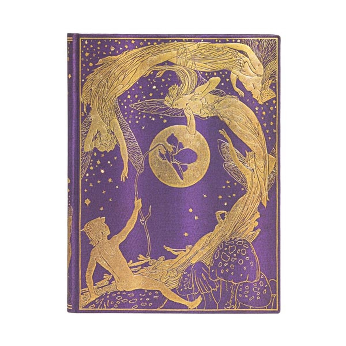 Papel en blanco libros de hadas de lang hada violeta ultra - rayado