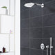 Grohe rainshower 310 smartactive overhead shower set - 31 cm overhead shower - 2 jets - chrome