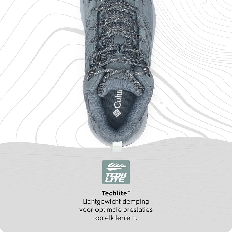 Scarponi da trekking impermeabili Columbia redmond™ iv mid da donna - grafite, tea light