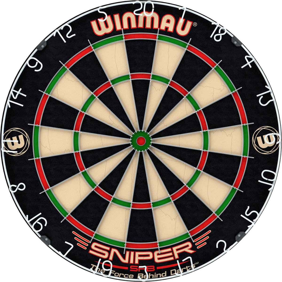Juego de francotirador con diana Winmau incl. dardos