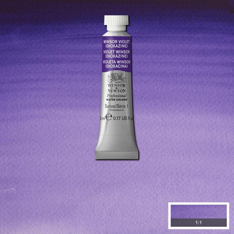Winsor newton professional watercolour watergedragen verf violet 5 ml koker 1 stuk(s)