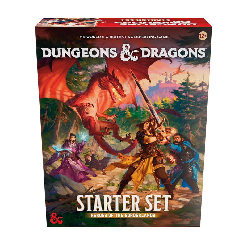 Wizards of the Coast Dungeons Dragons Set iniziale del gioco di ruolo: Heroes of the Borderlands *Versione inglese*