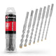 Set di punte per calcestruzzo Einhell - 7 pezzi - 160 mm - sds-plus