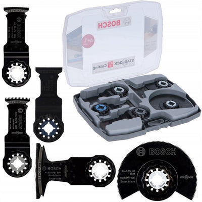 Bosch starlock series - juego de hojas de sierra - 5 piezas - para metal y madera