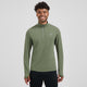 Maglia da corsa Rogelli core da uomo - maniche lunghe - verde - 3xl