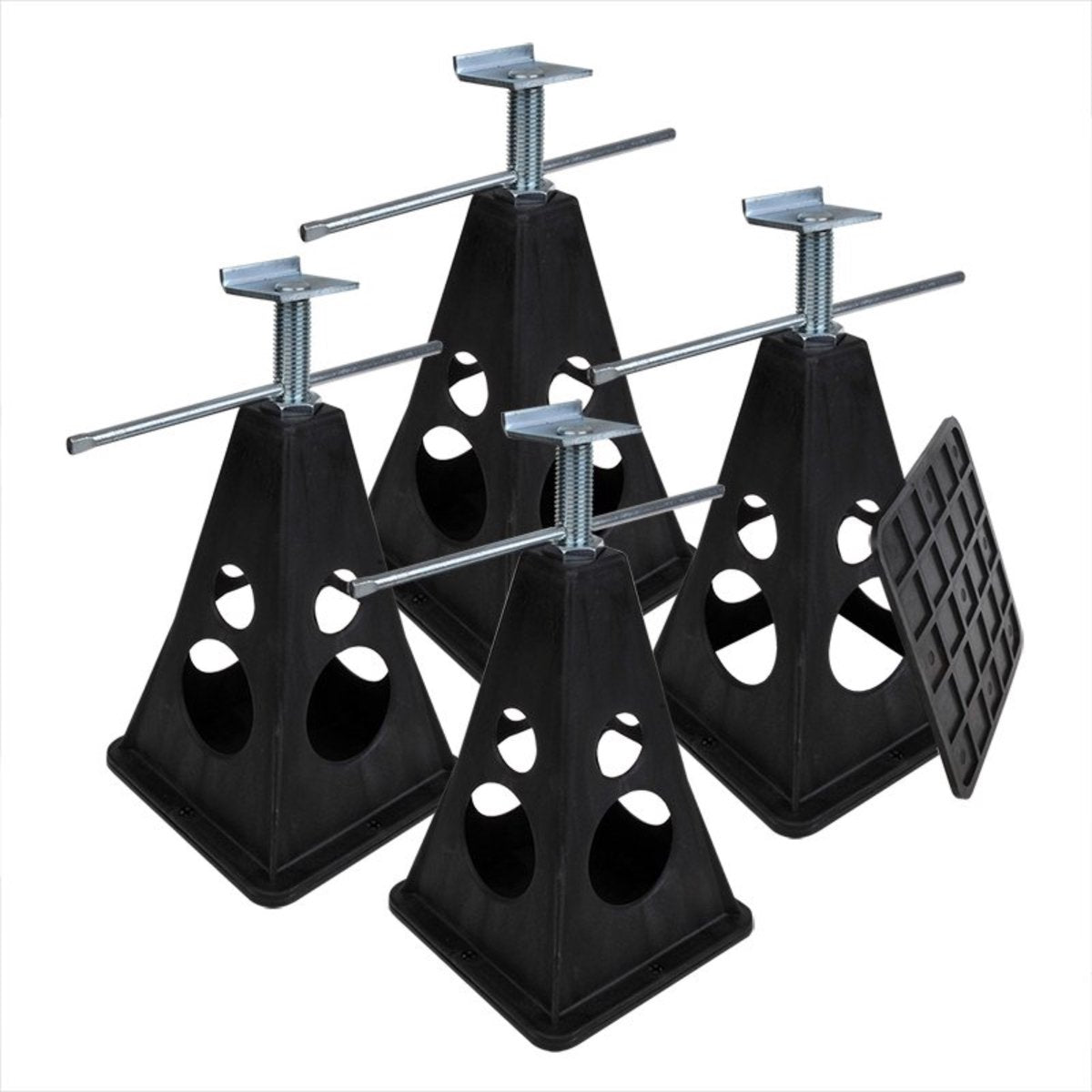 Soporte de esquina de Proplus Caravan configurado hasta 3000 kg 4 piezas