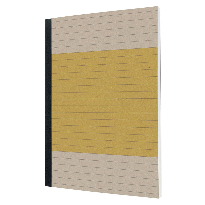 Cuaderno sigel - a5 - amarillo brillante - con línea - tapa blanda - si-sn100