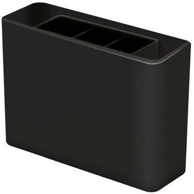 Estuche para bolígrafos Han - línea inteligente - 3 compartimentos - negro brillante - ha-92120-13