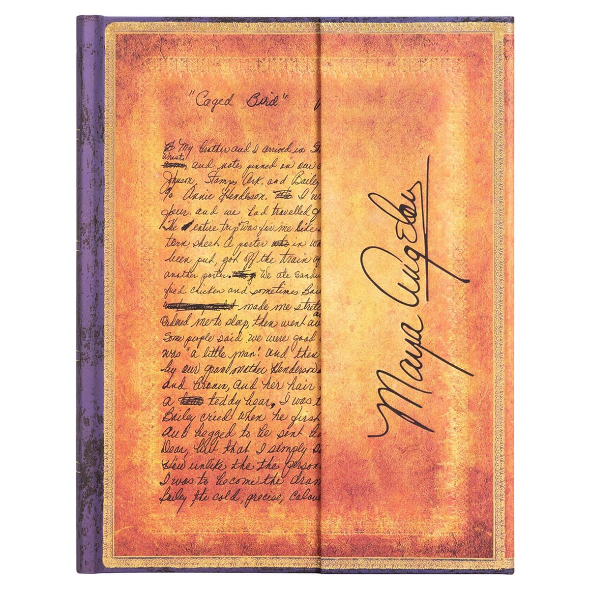 Paperblanks angelou ultra - rayado