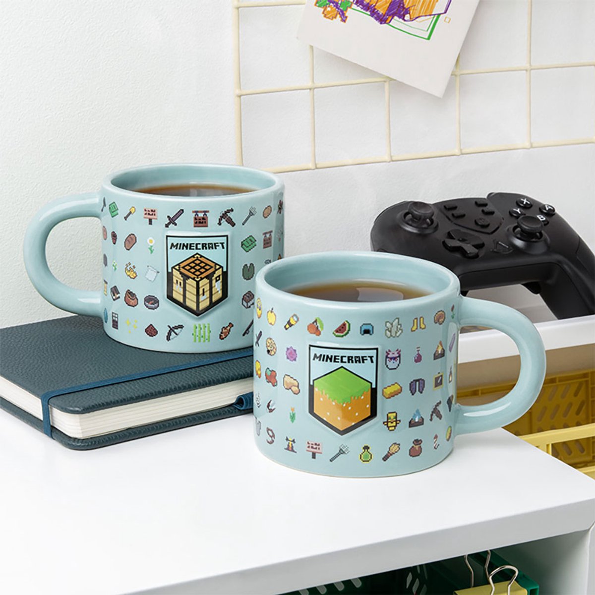 Minecraft - taza con relieve unisex - multicolor - estándar