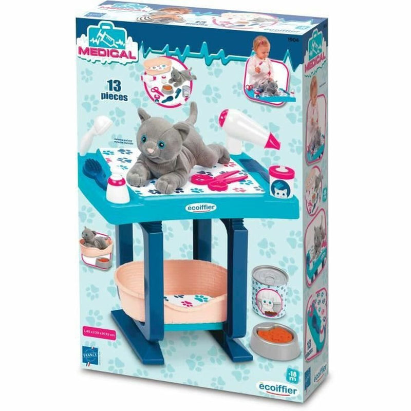 Tavolo per la cura del gatto | 4 pezzi