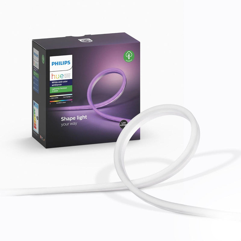 Striscia luminosa Philips hue da esterno - luce bianca e colorata - 2 m