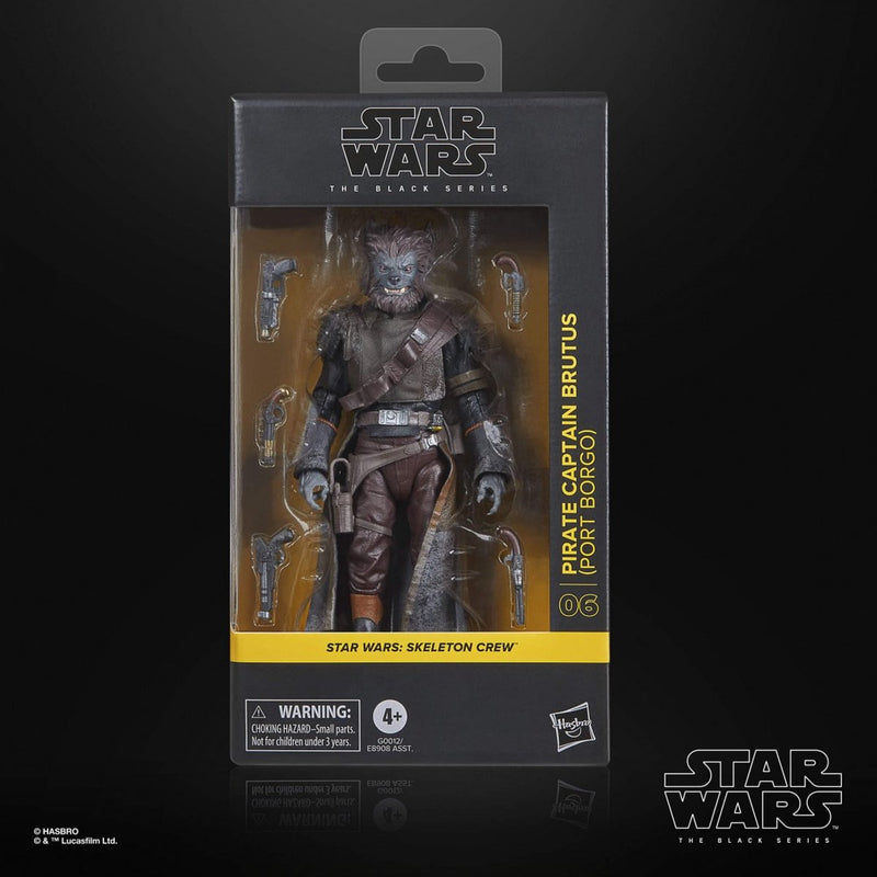 Hasbro Skeleton Crew - Capitán Pirata Brutus - Figura Legends Series 15cm - Star Wars