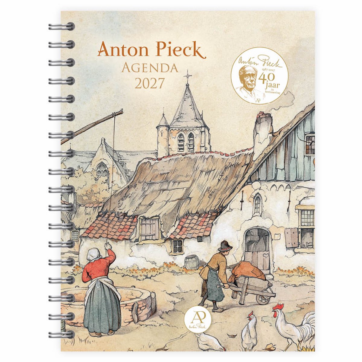 Agenda da scrivania Comello Anton Pieck farm 2027
