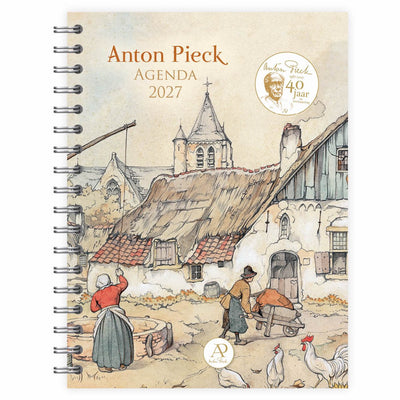 Comello Anton Pieck agenda de escritorio granja 2027