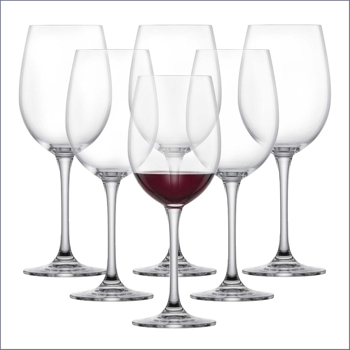 Schott Zwiesel classico bicchiere da vino rosso acqua - 545 ml - 6 bicchieri