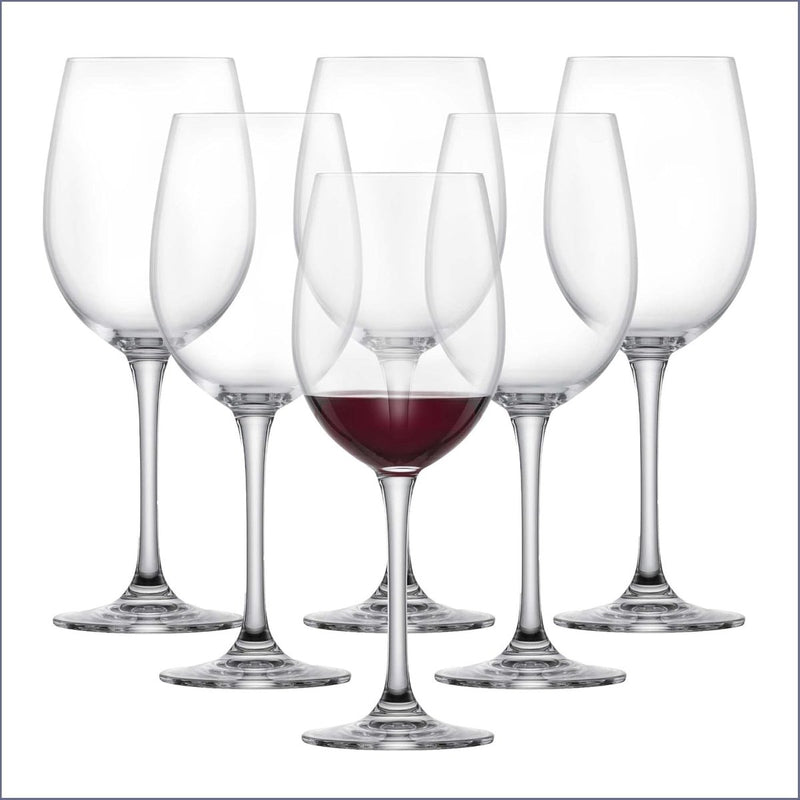Schott zwiesel classico water rode wijnglas - 545ml - 6 glazen