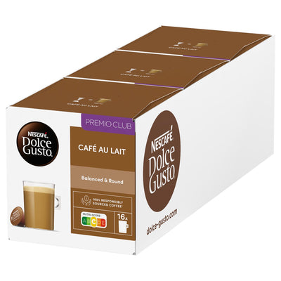 Nescafè dolce gusto café au lait (3x 16 tazze) (copia)