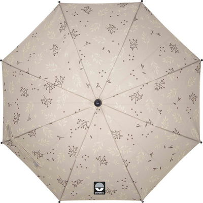 Dooky parasol kinderwagen - romantic leaves beige