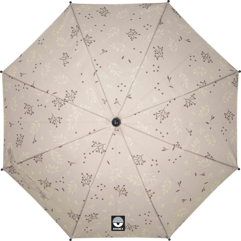 Cochecito con sombrilla Dooky - hojas románticas beige