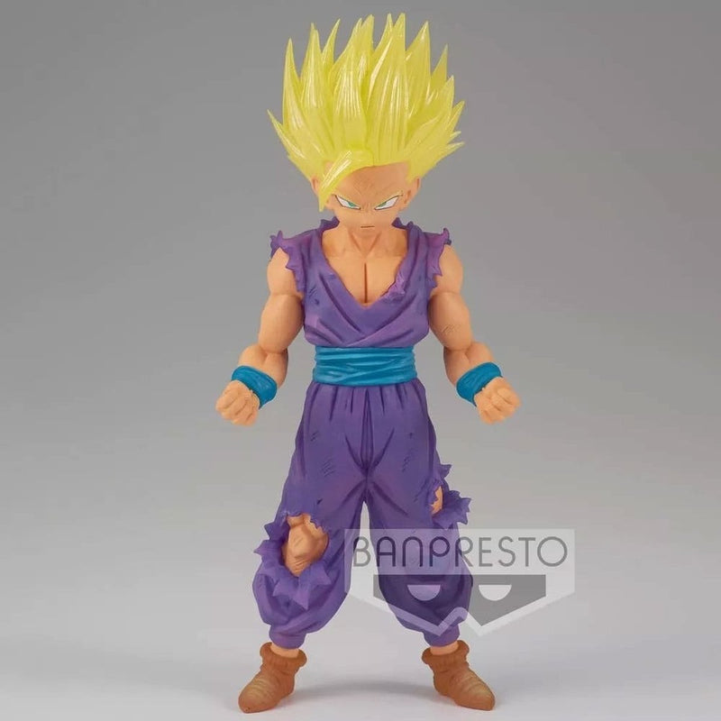 Statua Banpresto Dragon Ball Super Clearise in PVC Statua Super Saiyan 2 Son Gohan da 15 cm