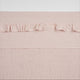 Lenzuolo per culla con volant Meyco - rosa tenue - 100x150 cm - 0,3 tog