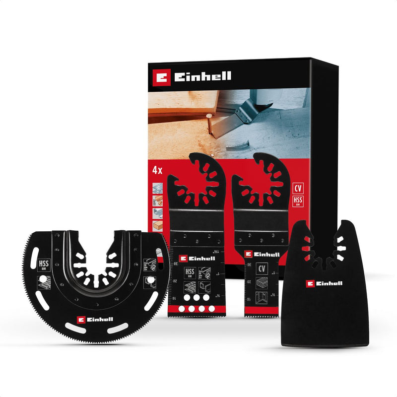 Juego de herramientas múltiples Einhell - 4 piezas