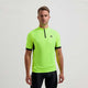 Maglia ciclismo Rogelli core uomo - maniche corte - nero giallo fluo - l