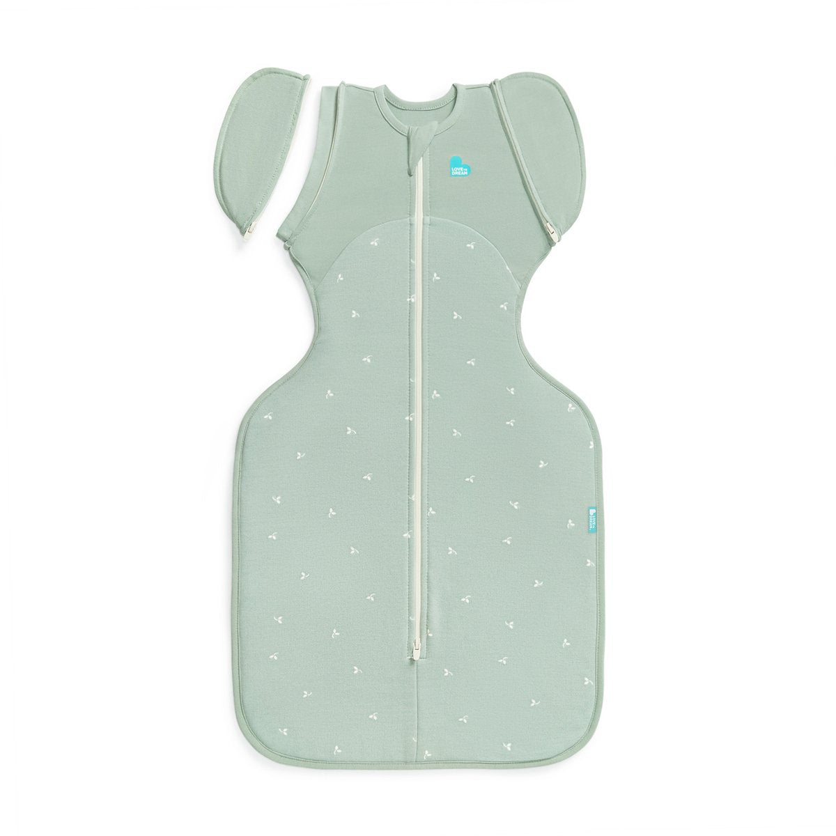 Love to dream ™ baby sleeping bag swaddle up™ - reducing swaddling - baby 6-9 months - 8.5-11 kg - all season - olive twigs