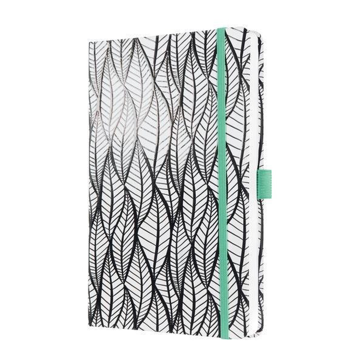 Cuaderno sigel jolie - hojas blanqueadas - a5 - tapa dura - 174 páginas - rayado - 80 gramos - si-jn323