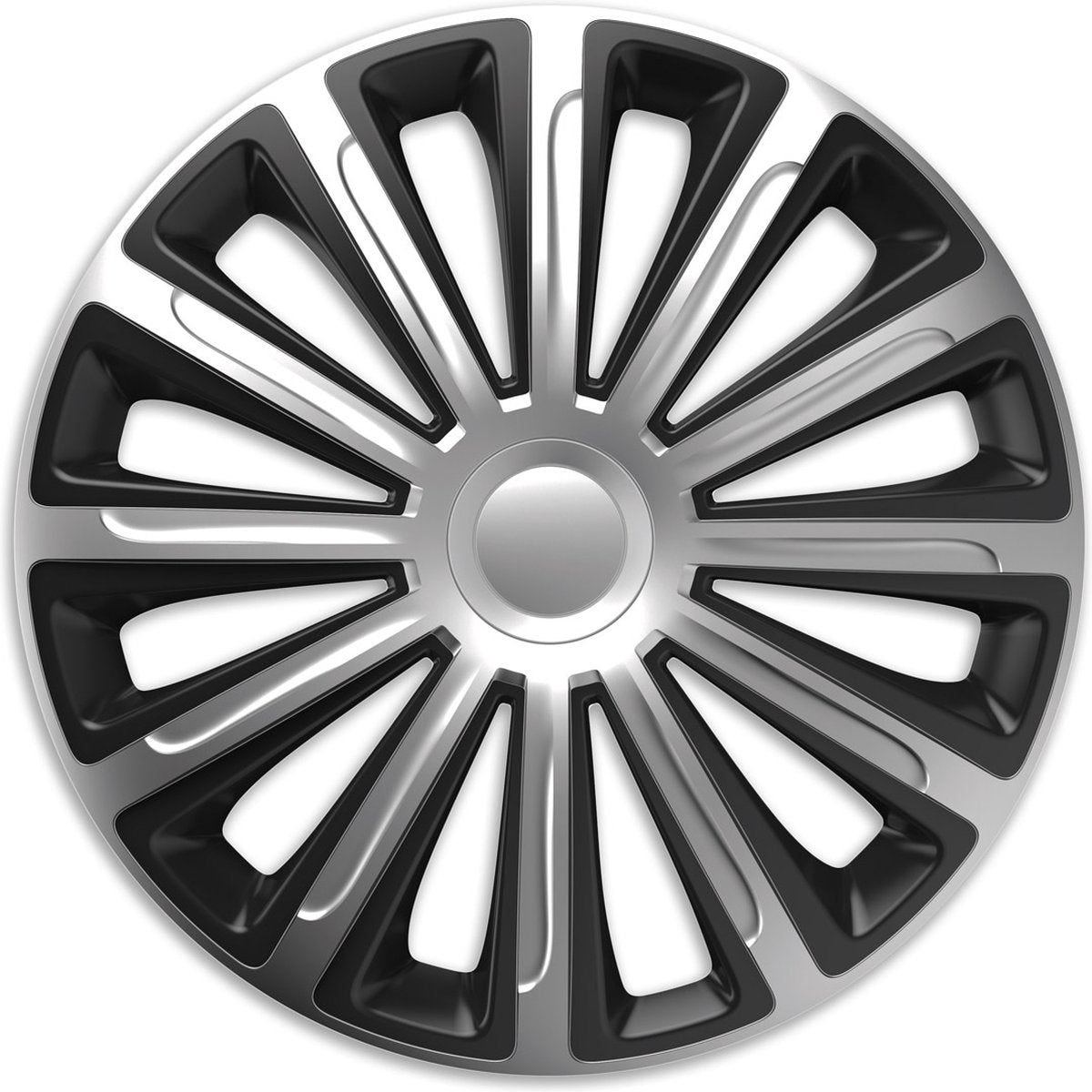 Coprimozzi Versaco 14 pollici - trend argento - 4 pezzi