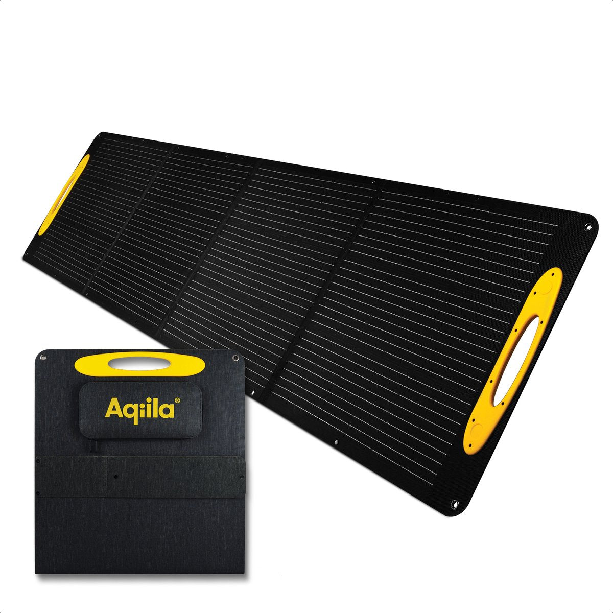 Panel solar plegable aqiila, 200w, monocristalino, resistente al agua ip65, panel solar, cable de 3m con 3 conexiones, panel solar portatil, sunbird p200