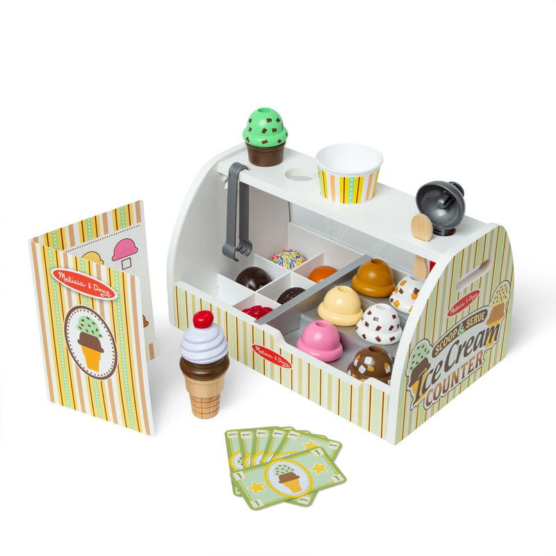 Melissa Doug Wooden Counter