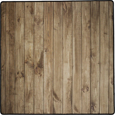 Geronimo games offline - speelmat: wood texture - 50x50 cm - polyester
