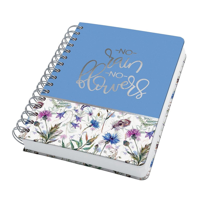 Sigel - quaderno a spirale - jolie - a5 - copertina rigida - 240 pagine - pois - carta da 120 grammi - prati nebbiosi - si-jn619