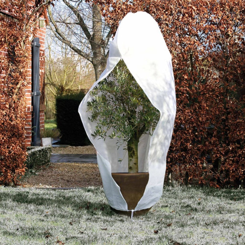 Nature Nature Winter Cover con cerniera 70 g m² 2,5x2,5x3 m bianco
