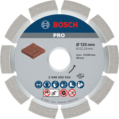Disco de junta Bosch 125x22,23x6mm