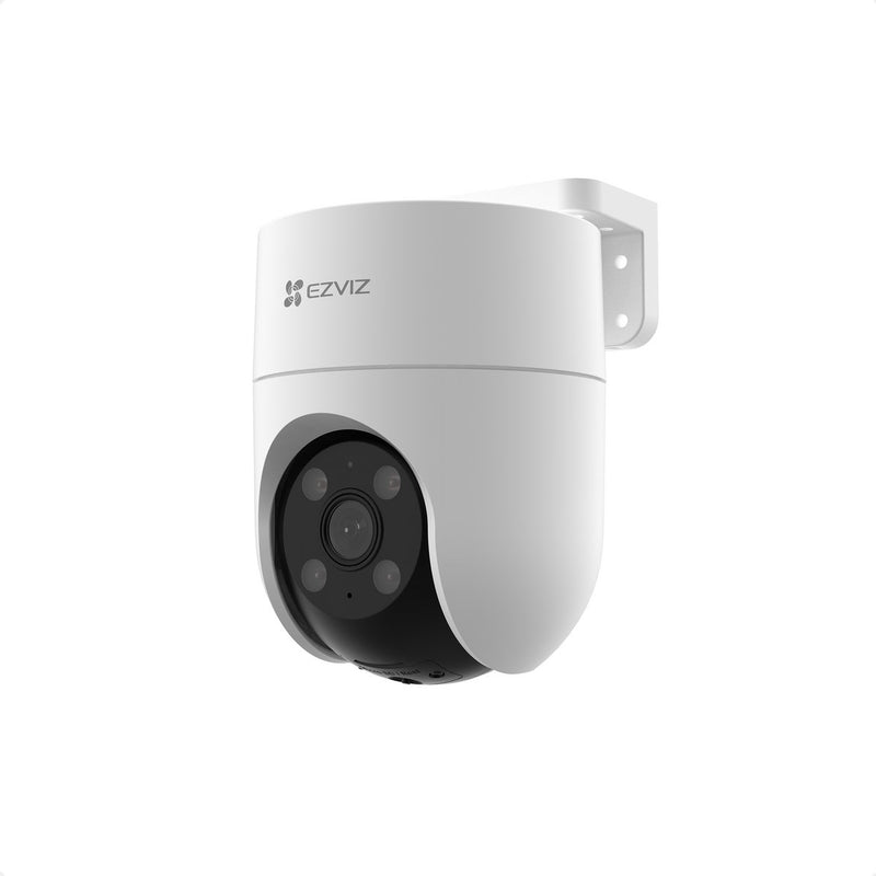 Telecamera da esterno Ezviz H8C SE 2K - Pan tilt 360° - Visione notturna a colori - Localizzazione automatica rilevamento umano AI - Resistente alle intemperie - Compatibile con Alexa e Google Assistant - Nessun costo mensile