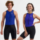 Rogelli florida trisuit uomo e donna - senza maniche - nero blu - l