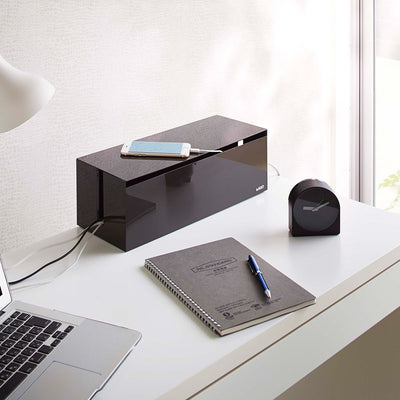 Yamazaki cable box - web - white
